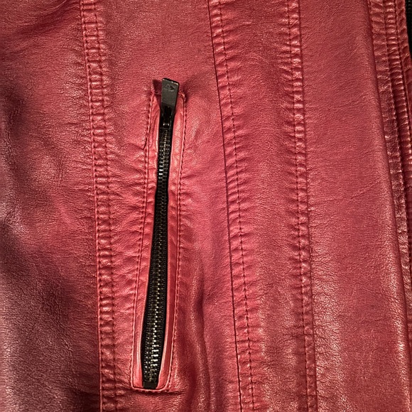 Point Zero Faux Leather Jacket - Picture 6 of 8